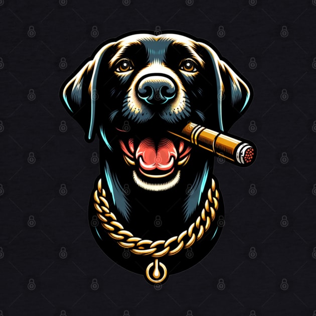 The Dog Life Black Labrador Cigar by MugMusewear